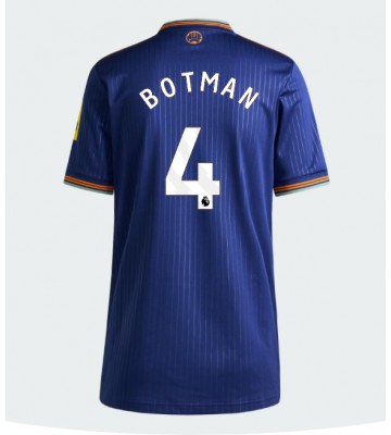 Lacne Ženy Futbalové dres Newcastle United Sven Botman #4 2025-26 Krátky Rukáv - Tretina